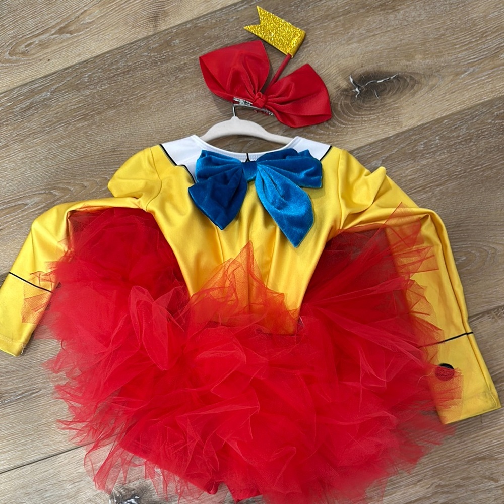 Tweedle D Dance Costume with Tutu